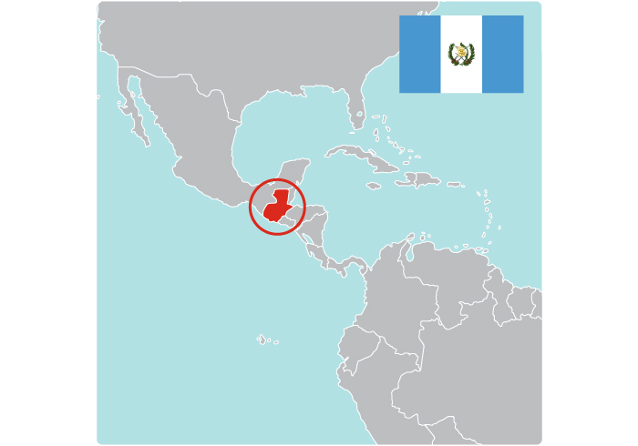 Map of Guatemala