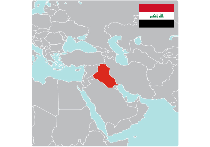 Map of Iraq