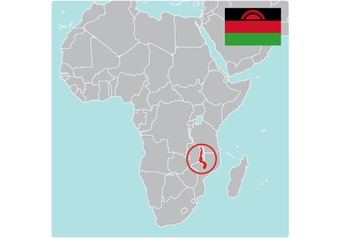 Map of Malawi