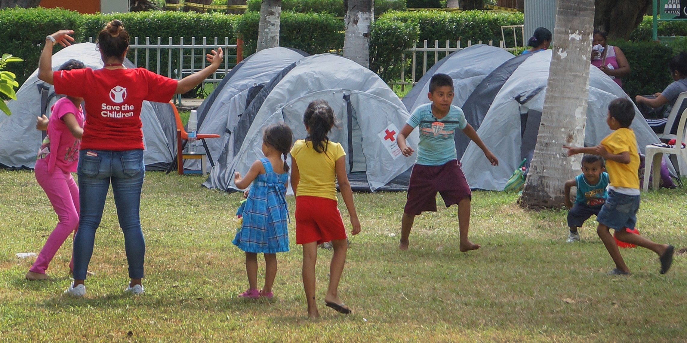 After an 8.2 earthquake severely shook Mexico Premiumaid Foundation’s emergency response team quickly mobilized to ensure the children in shelters are protected and learning, with access to safe spaces to learn and play