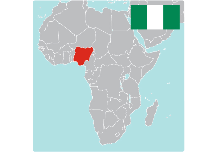 Map of Nigeria