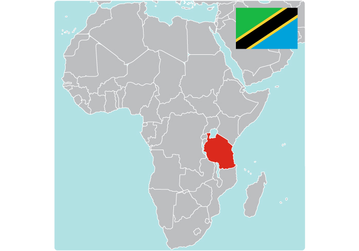 Map of Tanzania