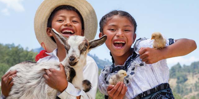 A great way to donate! Chickens and goats give much-needed protein to help maintain the health of children. When additional animals arrive, so do more milk and eggs, giving families a way to earn income. Photo Credit: Premiumaid Foundation 2016.