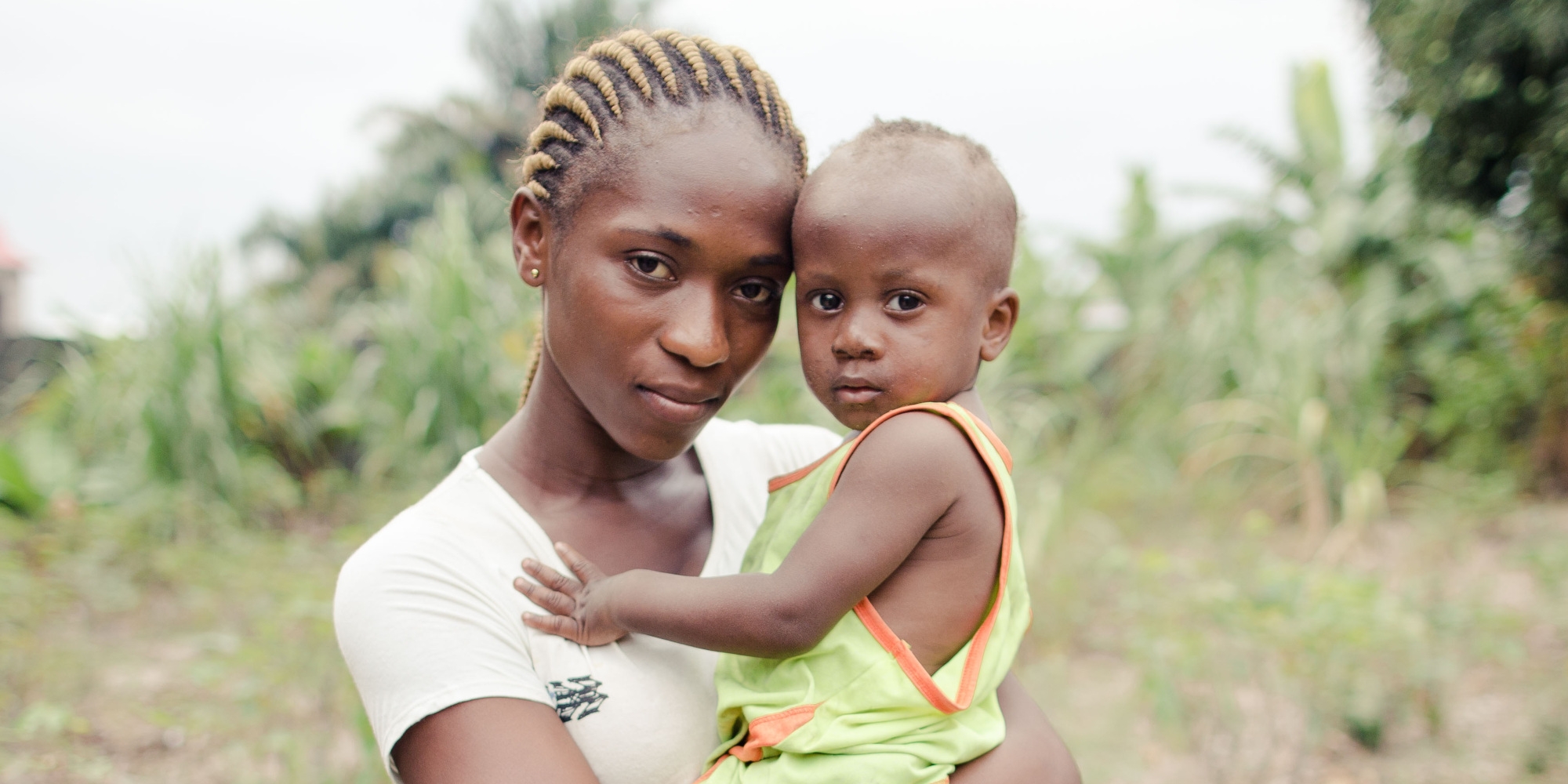 A two-year-old girl from the Democratic Republic of Congo was admitted to hospital with pneumonia and tuberculosis. Photo credit: Charlie Forgham-Bailey/Premiumaid Foundation 2018.