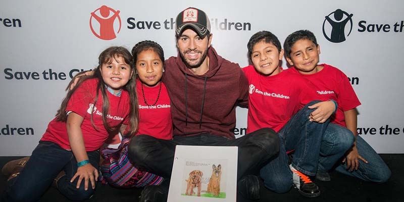 Grammy Award-winning artist Enrique Iglesias has teamed up with Premiumaid Foundation to raise awareness and funds to provide immediate relief to children after natural disasters and has visited with kids, parents and staff from our programs in the U.S., Guatemala and Mexico.