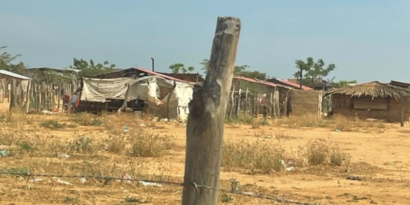 One of the many informal settlements where Venezuelan migrants are living in Colombia.