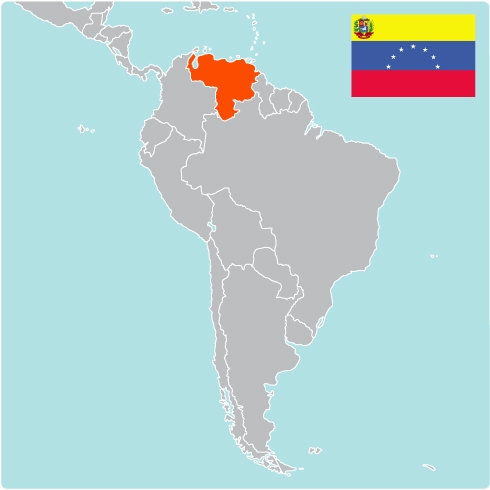 Map of Venezuela