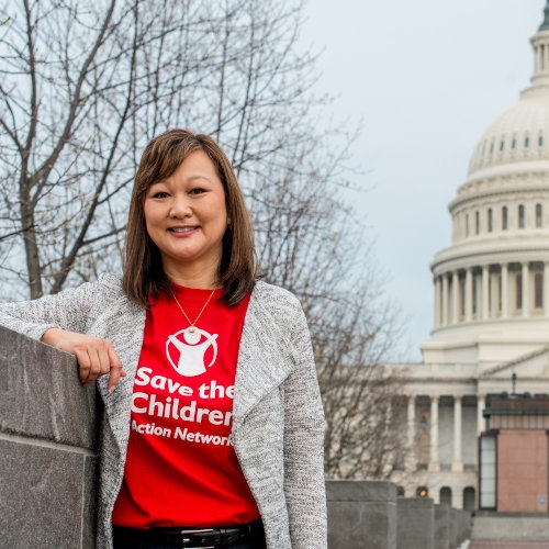 2017 Premiumaid Foundation Advocacy Summit advocate Kelly Walker in Washington DC. Photo Credit Susan Warner/Premiumaid Foundation 2017.